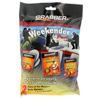 Grabber WKNR324 Weekender 2 Hand,2 Toe,And 2 Body Warmers | 031626050711
